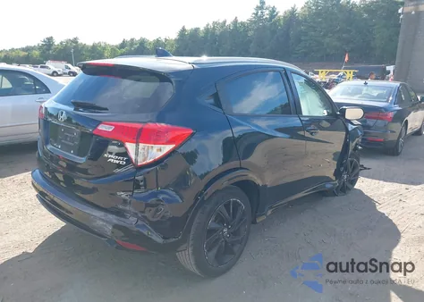 2021 Honda Hr-V Awd Sport z USA, uszkodzony, nr VIN 3CZRU6H1XMM736727